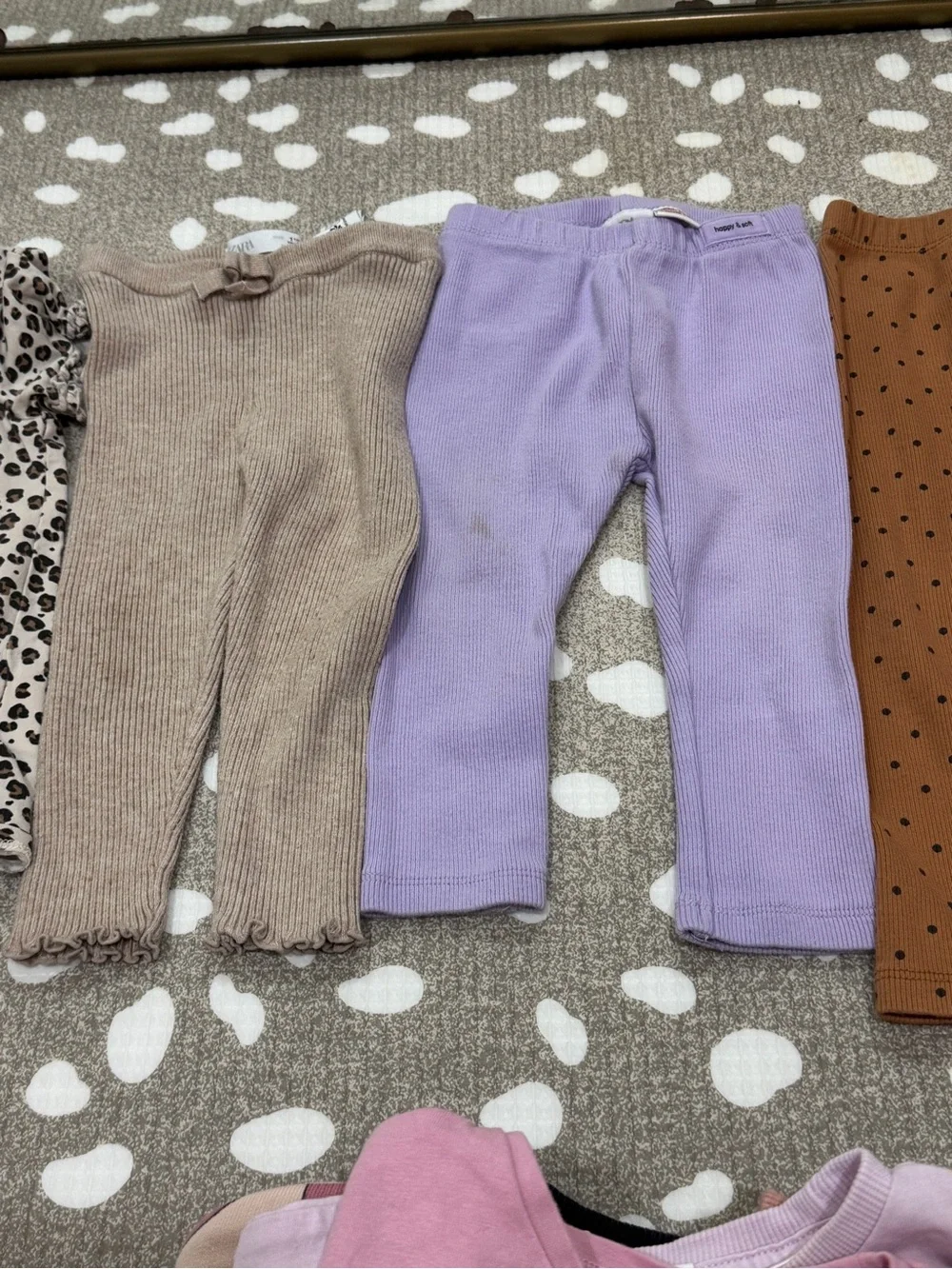 Lot of 12 Zara Kids sweatshirt set long sleeve pullover leggings tee shorts